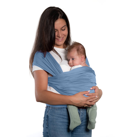 Бебешки Слинг   - СВЕТЛО СИН - Decade.shop
